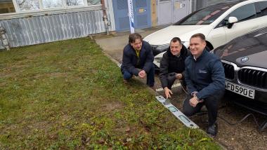 Gruppenbild am Curb Carger (Bildquelle: privat)